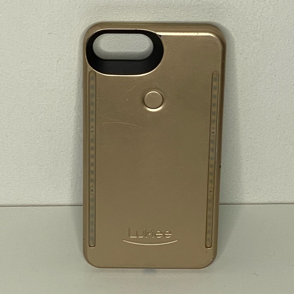 Lumee IPhone 7 Plus case gold